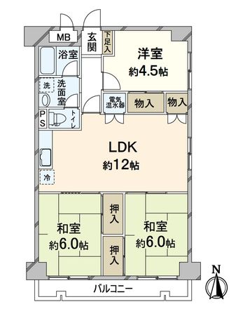 間取図(平面図)