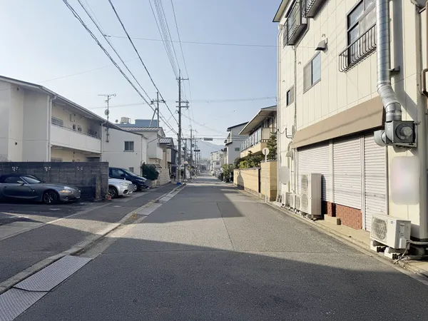 北側前面道路（幅員：約8.0ｍ）