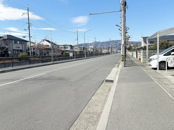 前面道路の様子