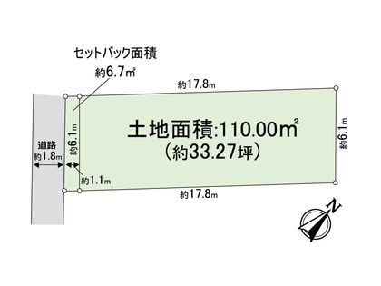 左京区上高野隣好町 区画図