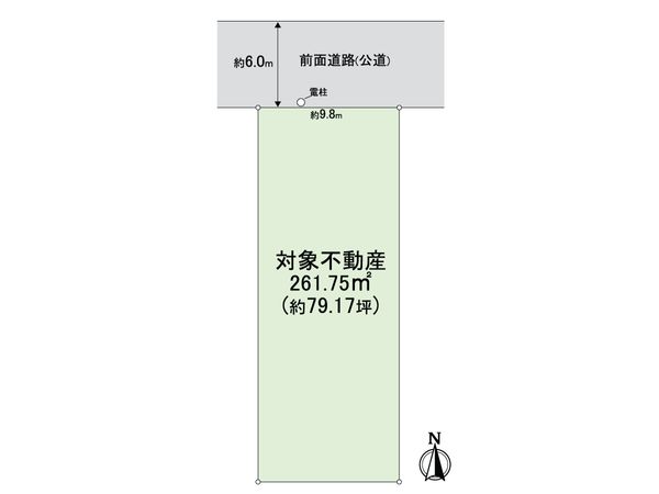 北区紫野下鳥田町 区画図 北区紫野下鳥田町 区画図