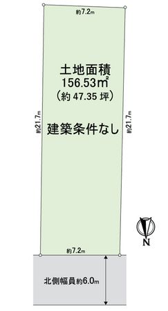 北区上賀茂蝉ケ垣内町 区画図