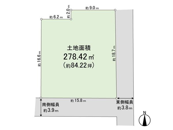 北区紫野今宮町 区画図 区画図