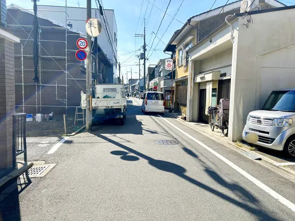 前面道路