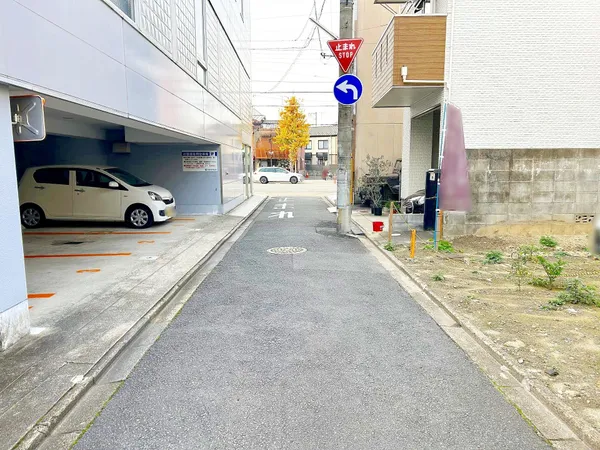 前面道路