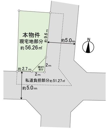 北区鷹峯藤林町 区画図 区画図