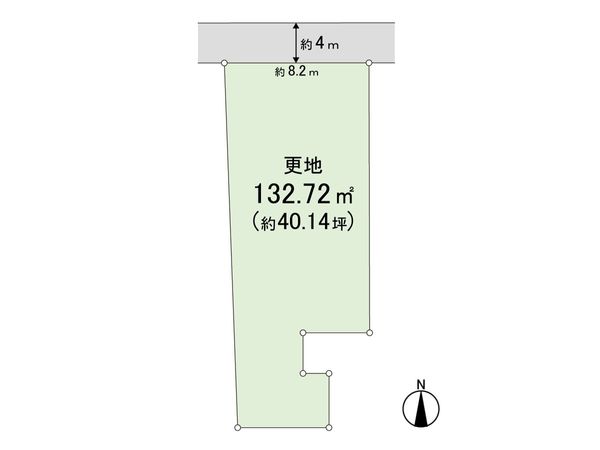 北区紫竹北大門町 区画図