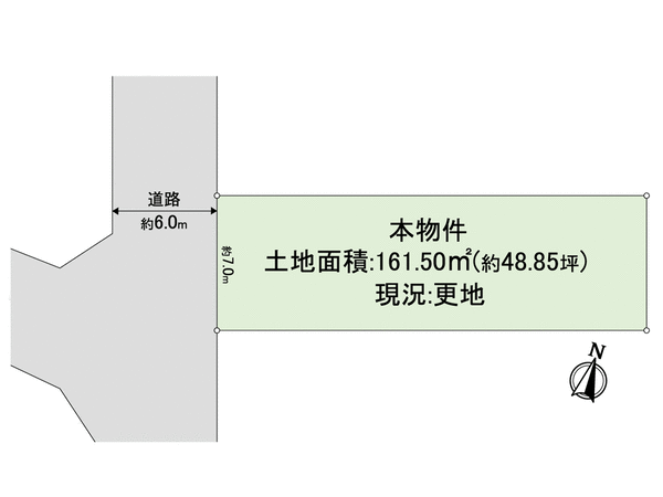 北区西賀茂榿ノ木町 地形図