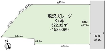銀閣寺前町 地形図
