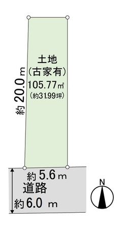 左京区一乗寺里ノ西町 区画図 左京区一乗寺里ノ西町 区画図