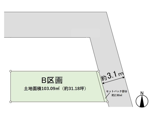 左京区下鴨中川原町 区画図 左京区下鴨中川原町 区画図