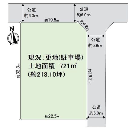北区西賀茂榿ノ木町 区画図