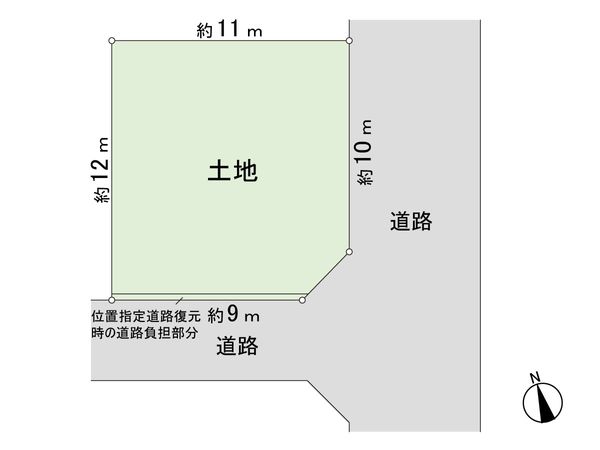 左京区浄土寺真如町 区画図 左京区浄土寺真如町 区画図