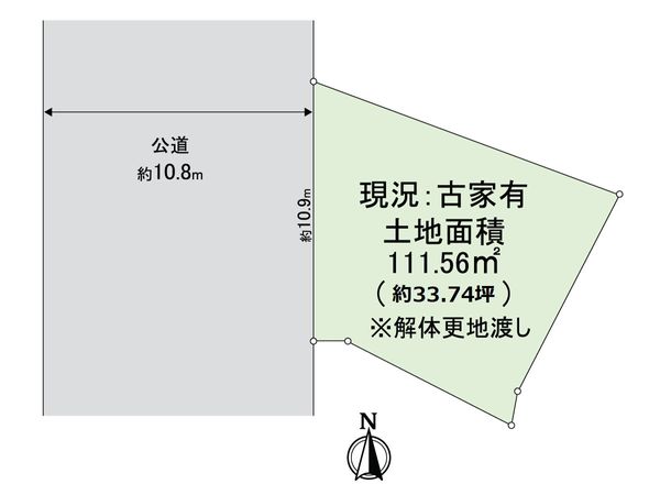 左京区下鴨東塚本町 区画図 左京区下鴨東塚本町 区画図