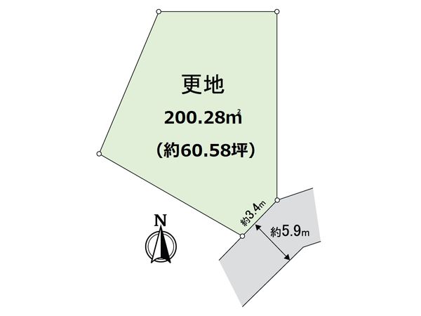 北区衣笠総門町 区画図 北区衣笠総門町 区画図