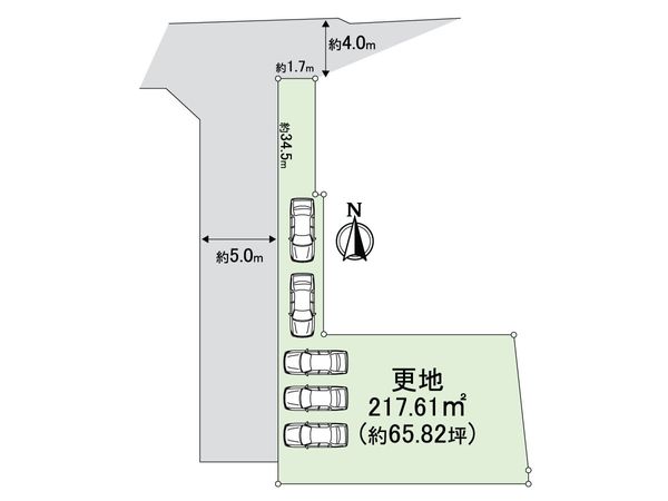 北区小山堀池町 区画図 北区小山堀池町 区画図