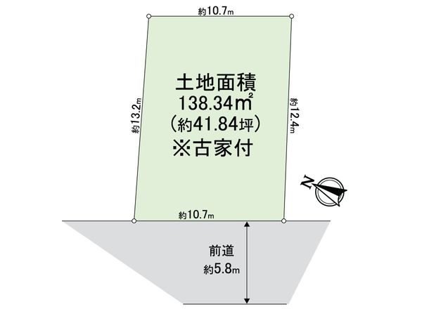 左京区下鴨中川原町 区画図 左京区下鴨中川原町 区画図