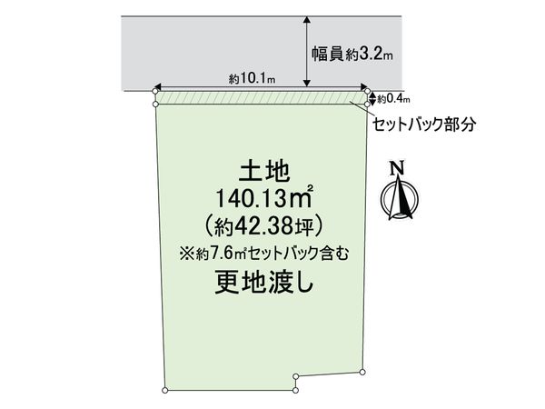左京区松ケ崎東町 区画図 左京区松ケ崎東町 区画図