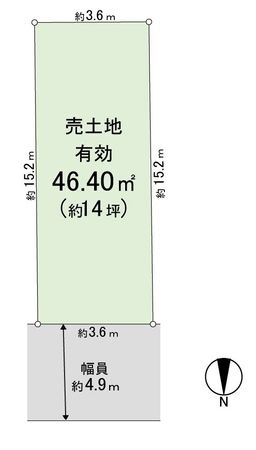 左京区高野泉町 区画図