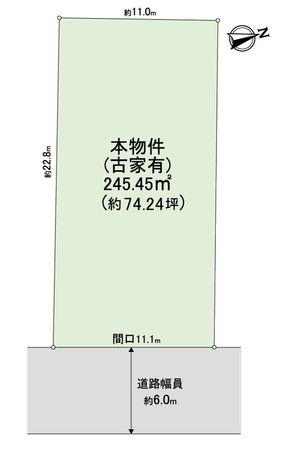 左京区一乗寺松原町 区画図 左京区一乗寺松原町 区画図
