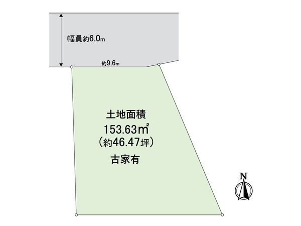 北区衣笠赤阪町 区画図