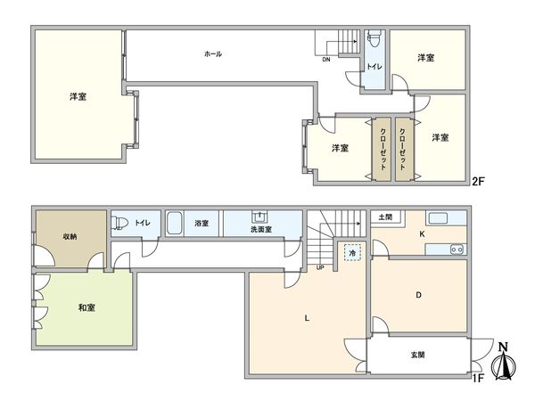 北区大宮南椿原町 間取図(平面図)