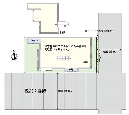 左京区吉田中大路町 間取図(平面図) 左京区吉田中大路町 間取図(平面図)