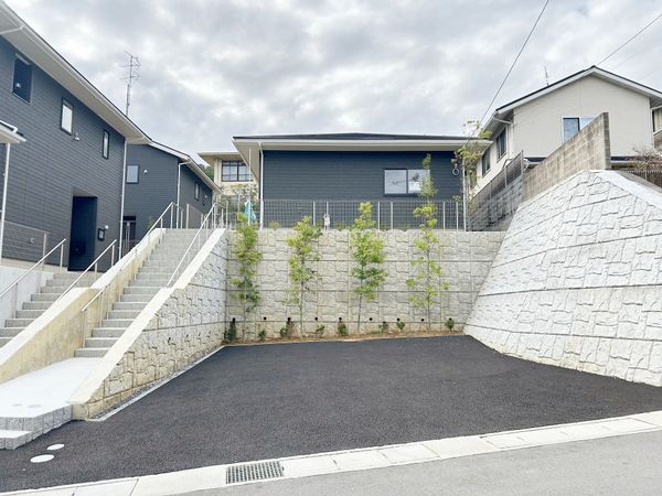 北区西賀茂蟹ケ坂町 1号棟 庭 庭