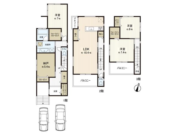 北区紫野東泉堂町 間取図(平面図)
