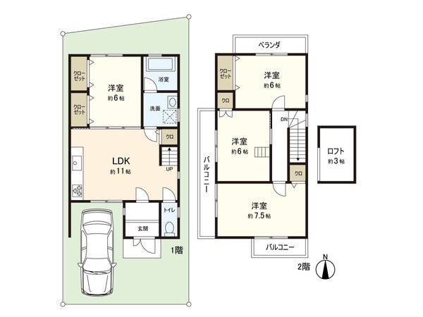 間取図(平面図)