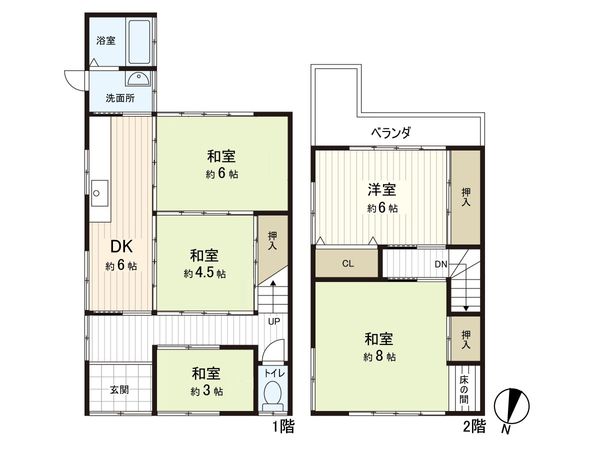 左京区下鴨芝本町 間取図(平面図) 左京区下鴨芝本町 間取図(平面図)