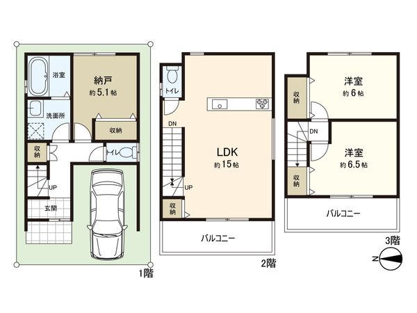 北区紫野下鳥田町 間取図(平面図)