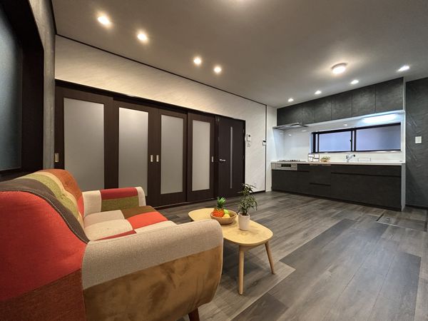 左京区岩倉花園町 リビング