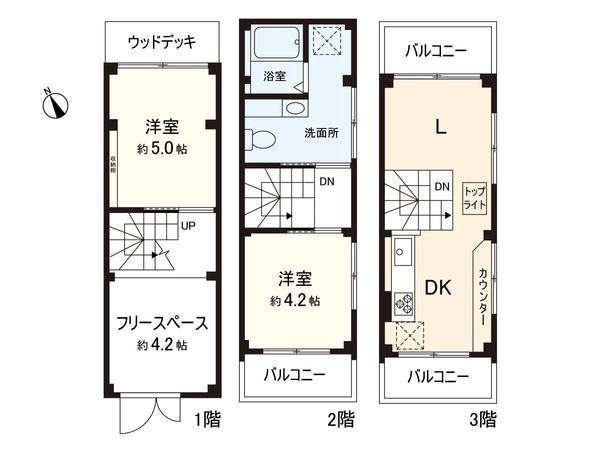 左京区高野泉町 間取図(平面図)