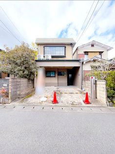 左京区一乗寺庵野町 前面道路含む外観