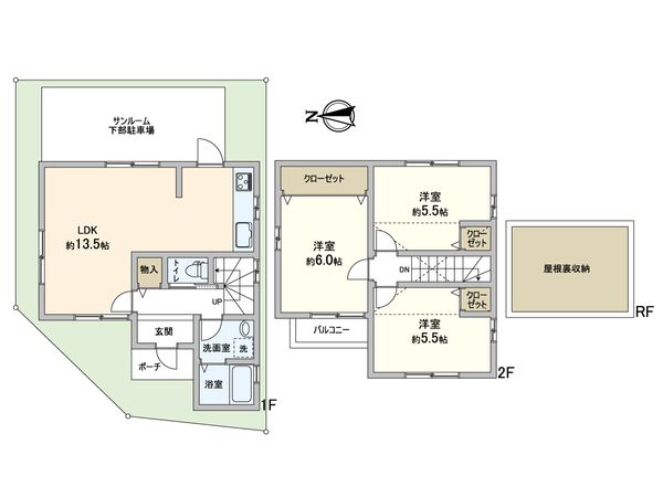 間取図(平面図)