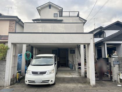 北区大宮中ノ社町 前面道路含む外観