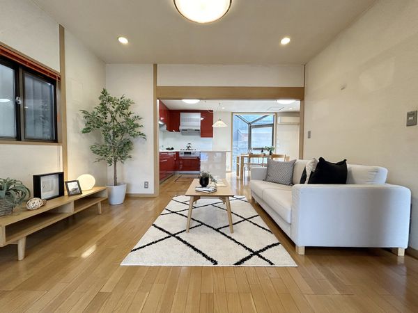 左京区北白川蔦町 リビング