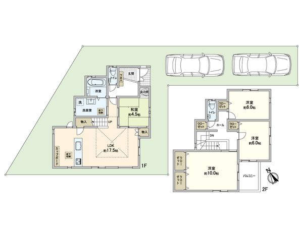 北区上賀茂中山町 間取図(平面図) 北区上賀茂中山町 間取図(平面図)