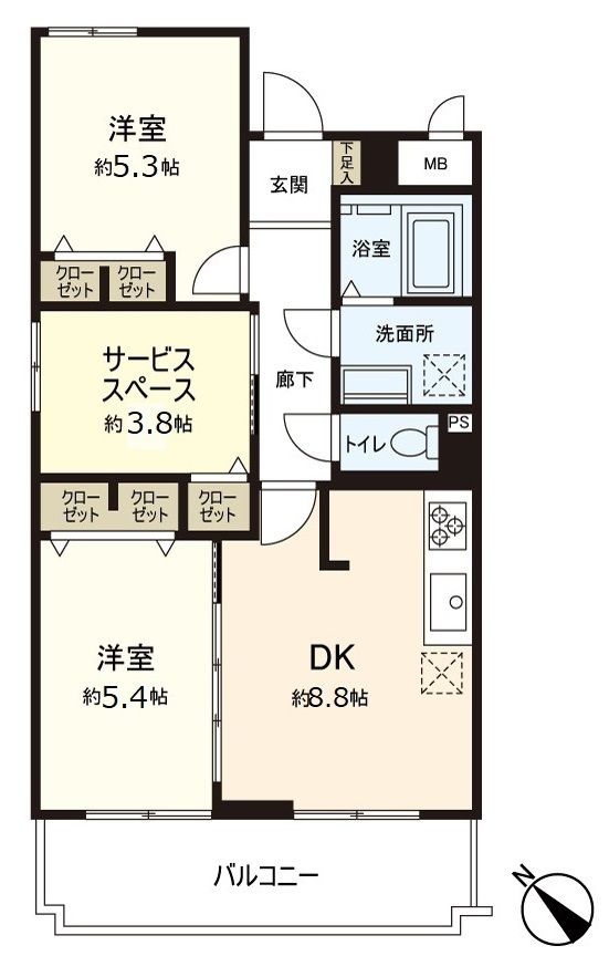 間取図(平面図)