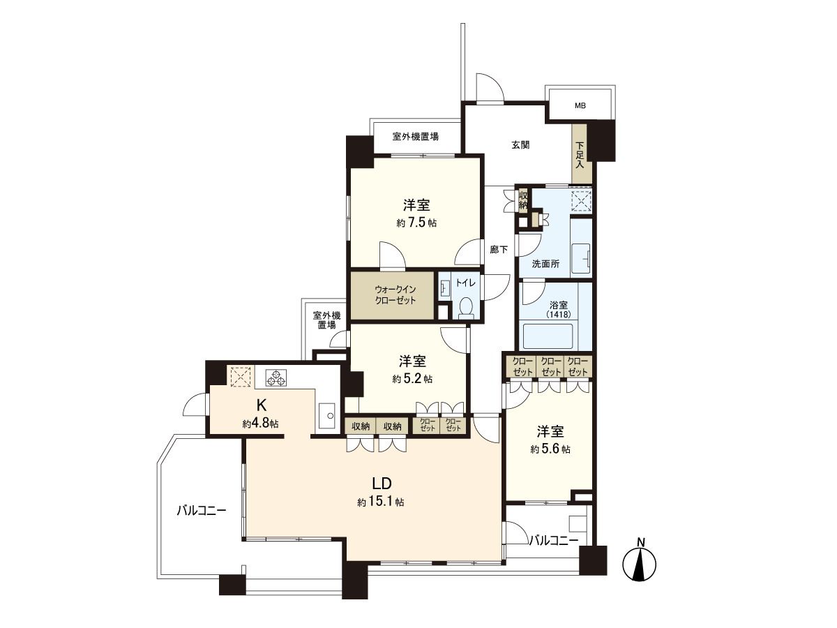 間取図(平面図)