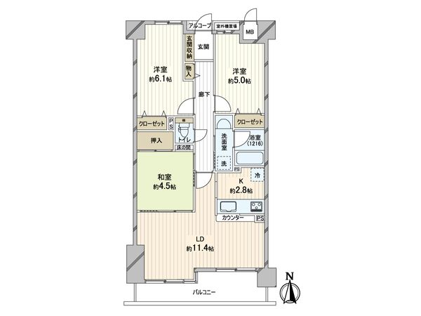 ネバーランド鞍馬口 間取図(平面図) ネバーランド鞍馬口 間取図(平面図)