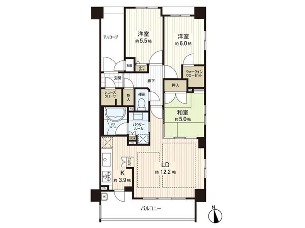 間取図(平面図)