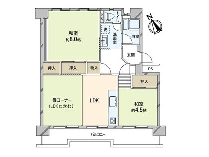 間取図(平面図)