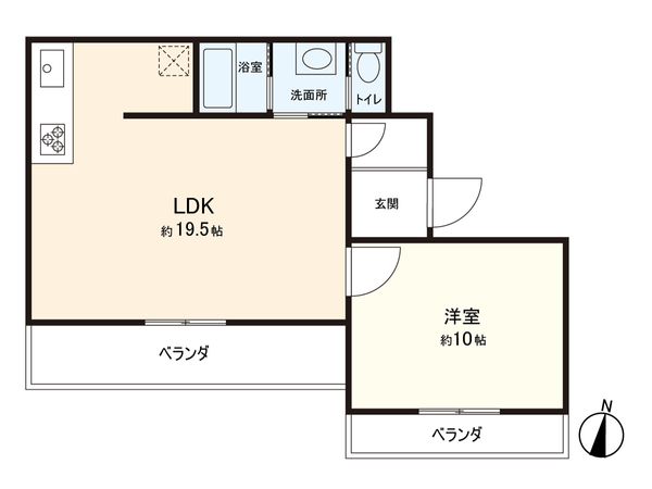 宝嶺パレス 間取図(平面図) 間取図(平面図)