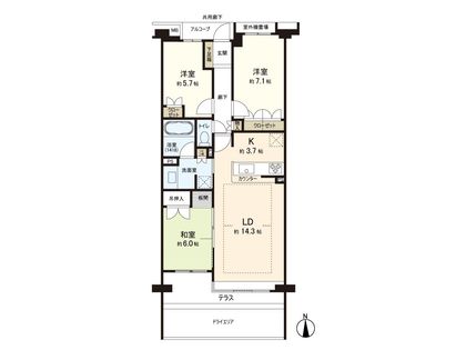 間取図(平面図)