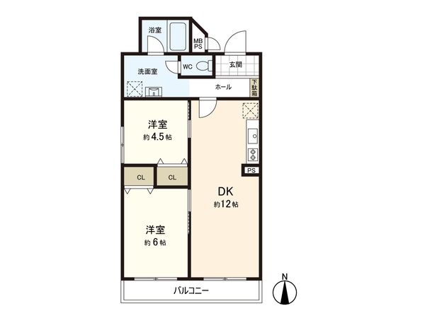 白川セントラルハイツ 間取図(平面図) 白川セントラルハイツ 間取図(平面図)