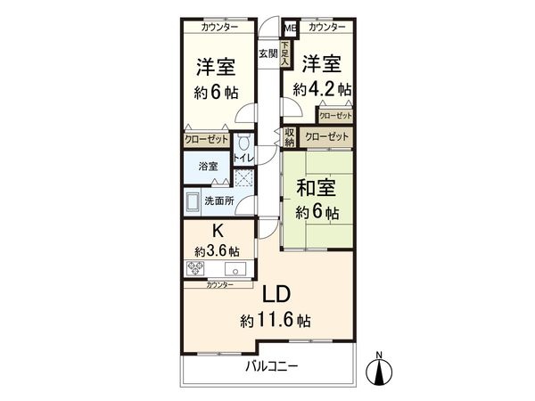 岩倉花園パーク・ホームズ 間取図(平面図) 岩倉花園パーク・ホームズ 間取図(平面図)
