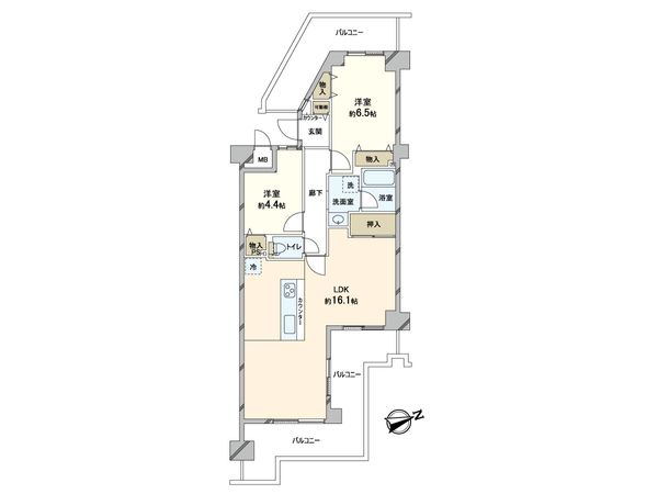 フォルム上賀茂 間取図(平面図) フォルム上賀茂 間取図(平面図)