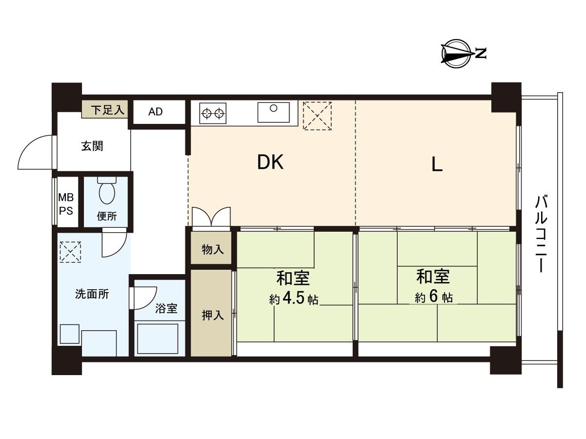 間取図(平面図)